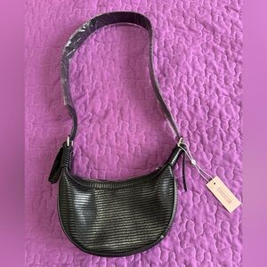 Missguided Black Textured Shoulder Bag